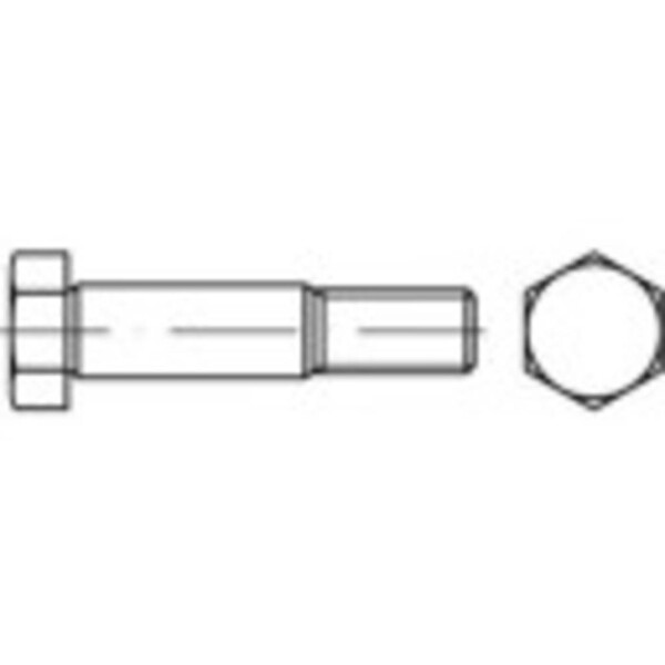 TOOLCRAFT TO-5381688 skrutky lícované M16 90 mm DIN 609 10 ks; TO-5381688