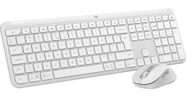 Logitech Signature Slim MK950 biela / Klávesnica + myš / bezdrôtová (920-012491)