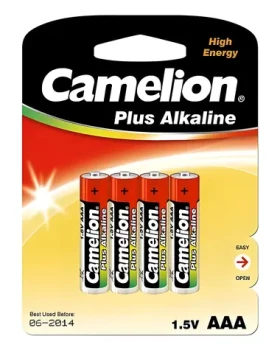 Camelion PLUS / Alkalická batéria / AAA (LR03) / 1.5V / 4 ks (11000403)