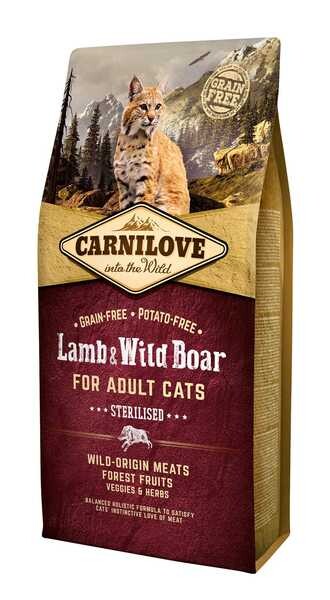 Carnilove Cat Adult Boar 6kg