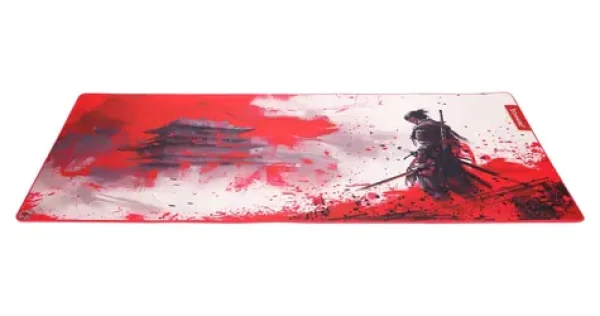 Marvo MONKA ZOWA XL červeno-biela / Herná podložka pod myš / 900 x 400 x 3,5 mm (G63)