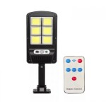 R2 Solárna pouličná lampa 108 COB LED s diaľkovým ovládaním