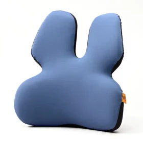 Powerton Bedrová opierka modrá / ergonomická / pamäťová pena (WPEUS6)