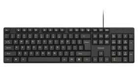 Savio KB-01 čierna / Klávesnica / drôtová / USB / membránová / US Layout (KB-01)
