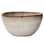 Bloomingville Keramická miska Sandrine Light grey