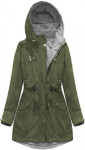 Oboustranná bunda parka s kapucí model 14921049 - Good looking Velikost: 6-XL, Barvy: khaki-šedá