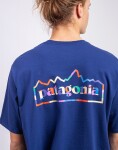 Patagonia M's Unity Fitz Responsibili-Tee Clement Blue M