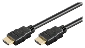 Goobay 80103 / HDMI kábel / High Speed / Ethernet / pozlátené konektory / 2 m (80103)