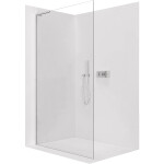 CERANO - Sprchová zástena Walk-in Onyx L-ľavá vzpera - 8 mm - chróm, transparentné sklo - 50x200 CER-8050BD883
