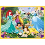 Ravensburger Disney: Princezné: Záhradná slávnosť - 100 dielikov