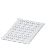 Flat zack marker sheet ZBFM 4/WH:UNBEDRUCKT 0803579 Phoenix Contact; 0803579