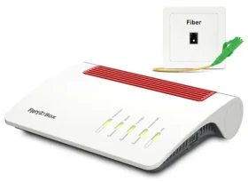 AVM FRITZ! Box 5590 Fiber / Wi-Fi 6 router / SFP Optika GPON / AON / 3600 Mbps / 4X LAN / 2x USB 3.0 (20002981)