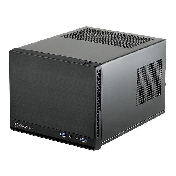 SilverStone SST-SG13B-Q Sugo čierna / Mini-ITX / 2x USB 3.0 / bez zdroja (SST-SG13B-Q)