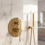 REA - Podomietková sprchová sada Venti Gold + BOX REA-P8713