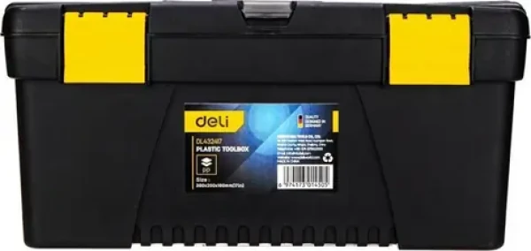 Deli Tools EDL432417 Box na náradie / 380 x 200 x 180 mm (EDL432417)