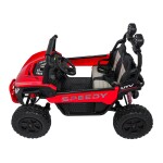 Mamido Detské elektrické autíčko Buggy SPEEDY 4x200W 24V červené
