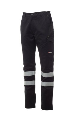 Pracovné nohavice Payper WORKER REFLEX Farba: Čierna Tmavá, Veľkosť: 2XL (001258033114047XXL)