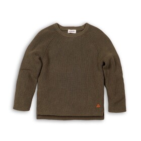Sveter chlapčenský, Minoti, BRO 6, khaki - 68/80 | 6-12m
