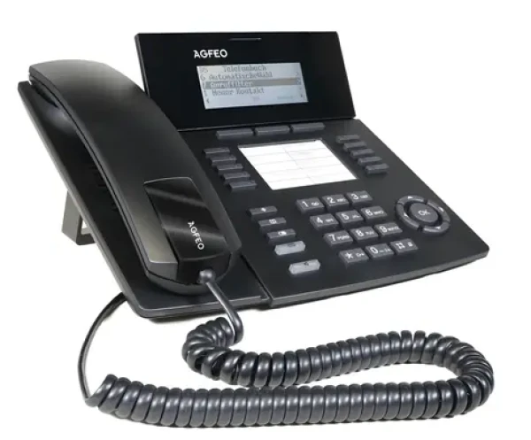 AGFEO ST 53 IP SENSORfon čierna / Systémový telefón / IP (6101571)