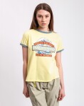 Patagonia W's Great Waves Ringer Tee Lemon Zest XS