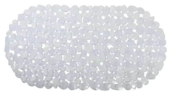 MSV GALETS protišmyková podložka do vane priehľadná / PVC / 99 x 39 cm