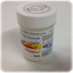 Gélová farba (White) biela 35 g - Food Colours - Food Colours