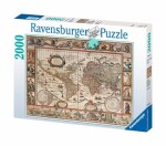 Ravensburger Mapa sveta 2000 dielikov