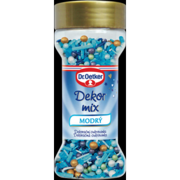 Dr. Oetker dekor mix modrý 50 g - Dr. Oetker - Dr. Oetker