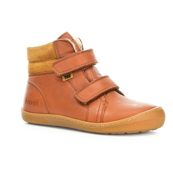 Koel Demil Tex Wool Cognac zimné barefoot topánky 32 EUR