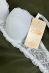 BRA 24 WHITE bílá 75A