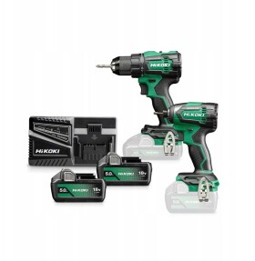 Hikoki HIKOKI.SET 18V KC18DE WBZ (DS18DE + WH18DE) 2x5.0Ah HSC