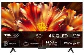 50" TCL 50QLED780L čierna / SMART TV / 4K UHD / QLED / Google TV / HDMI / USB / LAN / Wi-Fi / BT / 20W repro (50QLED780L)