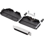 Encitech DPPK37-BK-HDS62-K 6355-0011-14 sada D-SUB zásuvková lišta 180 ° Pólov: 62 spájkovaný 1 sada; 6355-0011-14