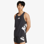 Tričko adidas Adizero Road To Records Tank Top Black L