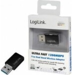 LogiLink WL0243 čierna / WiFi adaptér / USB 3.0 / 1200 Mbps / 802.11ac (WL0243)