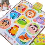 MalPlay Interaktívna podložka so zvieratkami