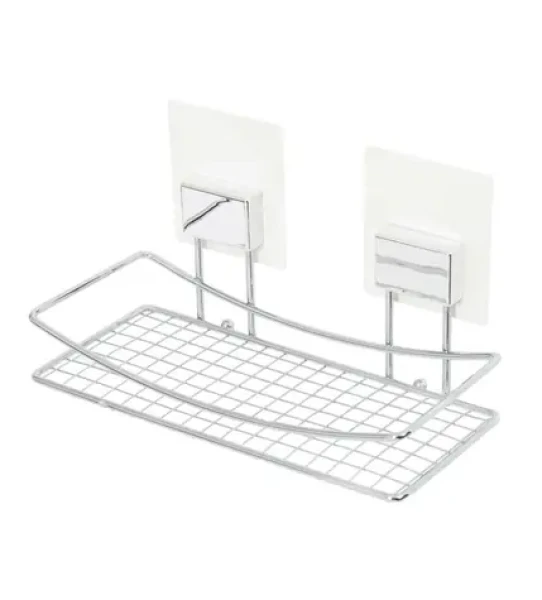 Compactor Bestlock Magic bez vŕtania (RAN6856) chróm / Samolepiace police do kúpeľne (RAN6856)