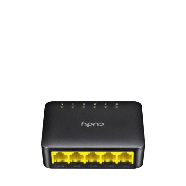 Cudy Cudy GS105D switch di rete Gigabit Ethernet (10/100/1000) Nero sieťový switch; GS105D