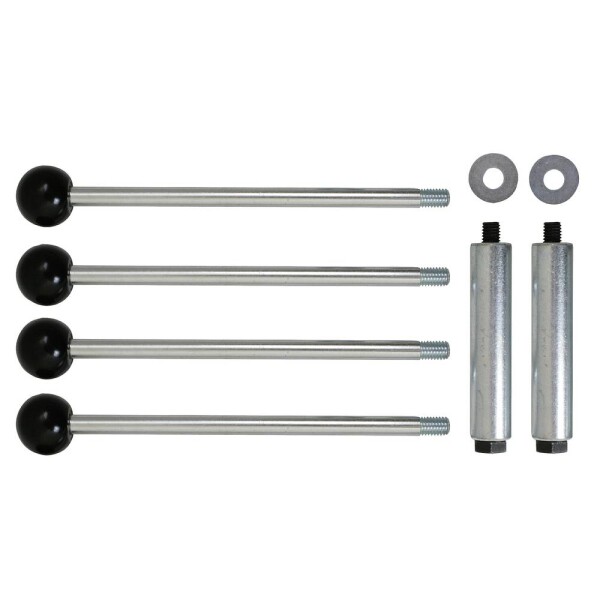 KS Tools 4002075 Sada vodiacich a výsuvných tyčí prednej masky pre VAG, 6 ks; 4002075