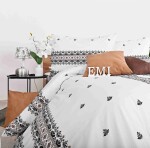 EMI posteľné obliečky bavlnené Dorota hnedé