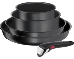 TEFAL Ingenio Daily Chef L7629102 čierna / Sada riadu / 5 kusov / hliník (L7629102)