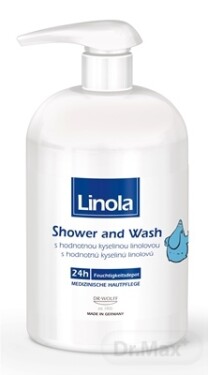 LINOLA Shower and wash emulzný gél 500 ml