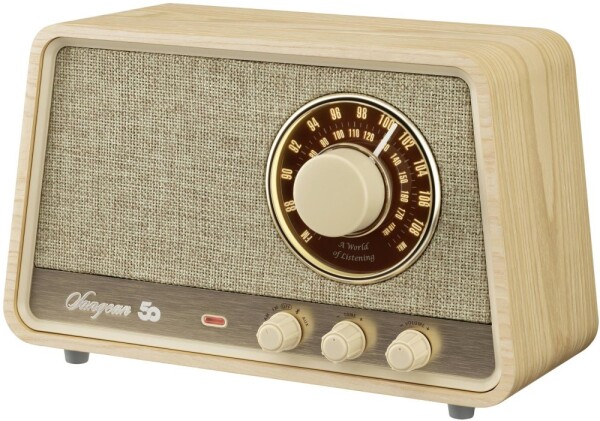 Sangean Sangean WR-101 table radio, Bluetooth, light oak