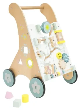 2KIDS TOYS Aktívne chodítko so zvieratkami pastelové
