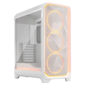 Fractal Design Meshify 3 Ambience Pro RGB White TG Clear Tint / Midi-Tower / ATX / bez zdroja / priehľadná bočnica (FD-C-MES3A-05)