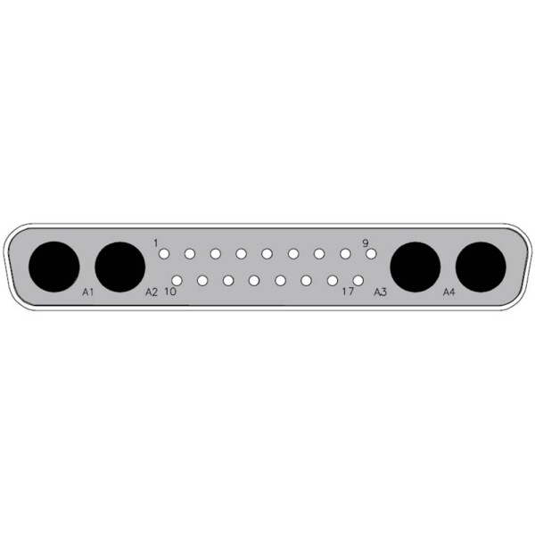 Molex Molex MOL Power & Signal Sol. 1731070067 D-SUB zástrčka Pólov: 21 spájkovaný konektor 1 ks Carton; 1731070067