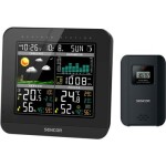 Sencor SWS 5800 Meteostanica čierna / farebný LCD / bezdrôtový snímač (8590669359882)