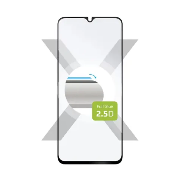 FIXED Full-Cover Ochranné tvrdené sklo pre Samsung Galaxy A05 lepenie cez celý displej čierna (FIXGFA-1232-BK)