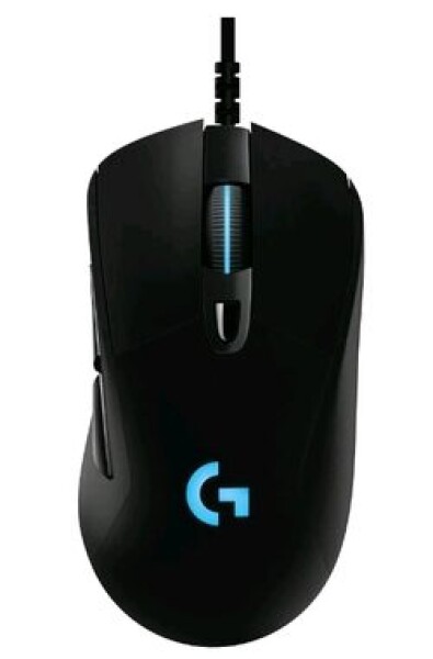 Logitech G403 Hero 16K / herná myš / 16000 DPI / USB-A / RGB Lightsync / závažie / kábel 2.1m (910-005633)