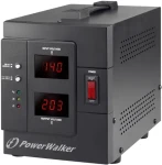 PowerWalker AVR 1500-SIV / regulátor napätia / 1500VA / 1200W / 2x Schuko (10120305)